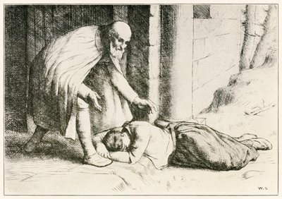 Mercy Swoons before the Gate from The Pilgrim